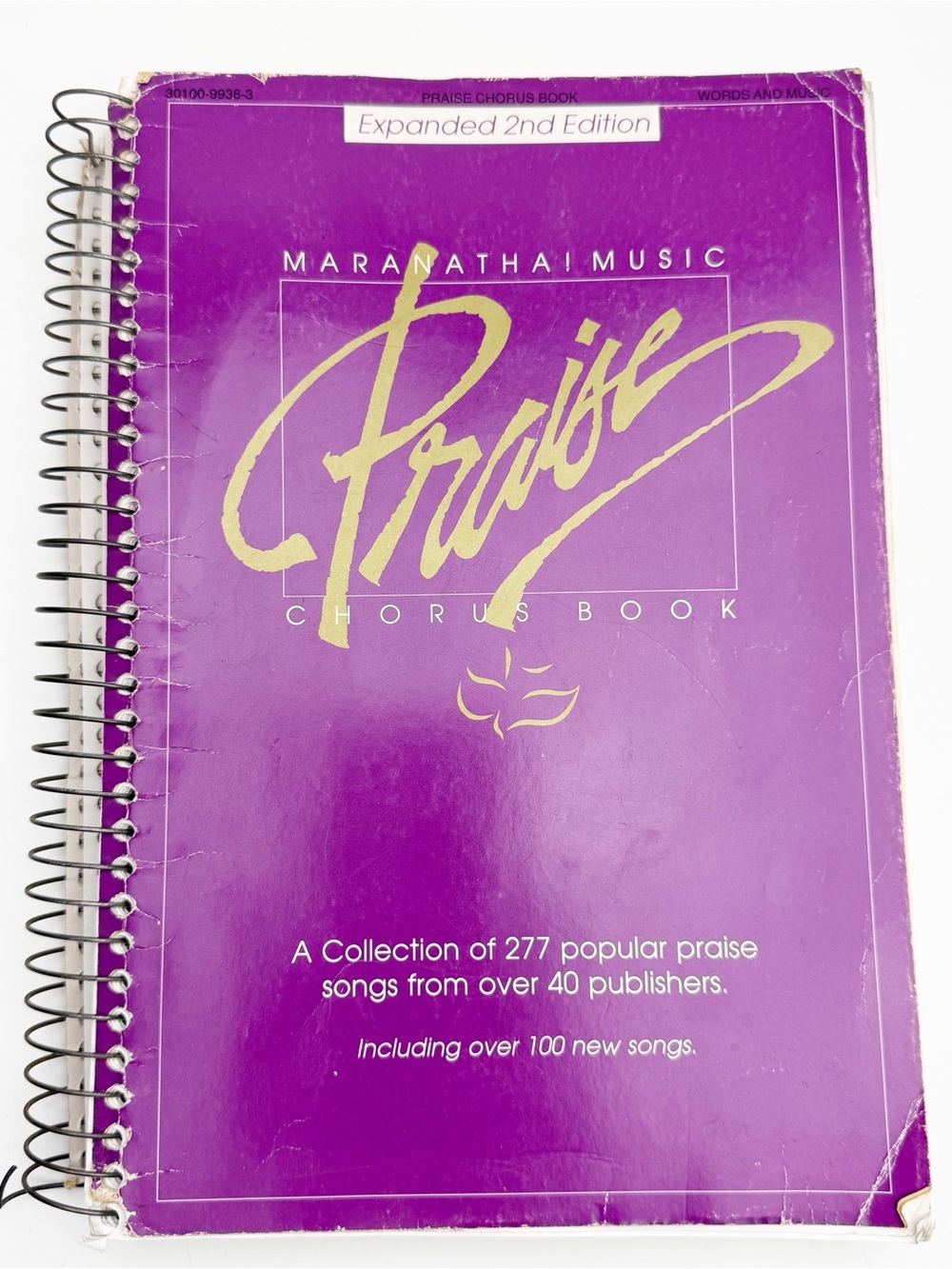 Vtg Maranatha Music Praise Chorus Book Expanded Second Edition 1990 Spiral-Bound